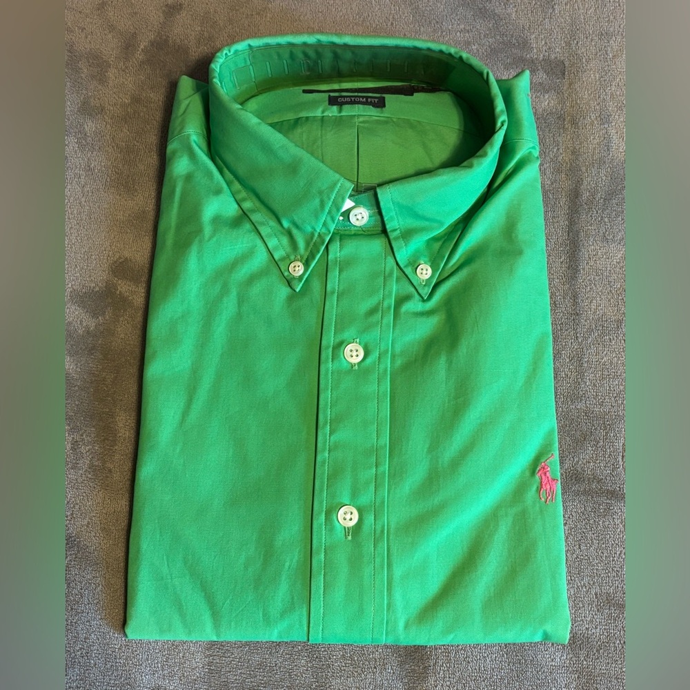 Men’s button down.